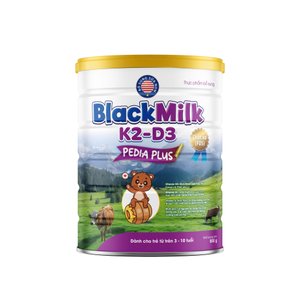 Hộp BlackMilk K2-D3 Pedia Plus 850 g