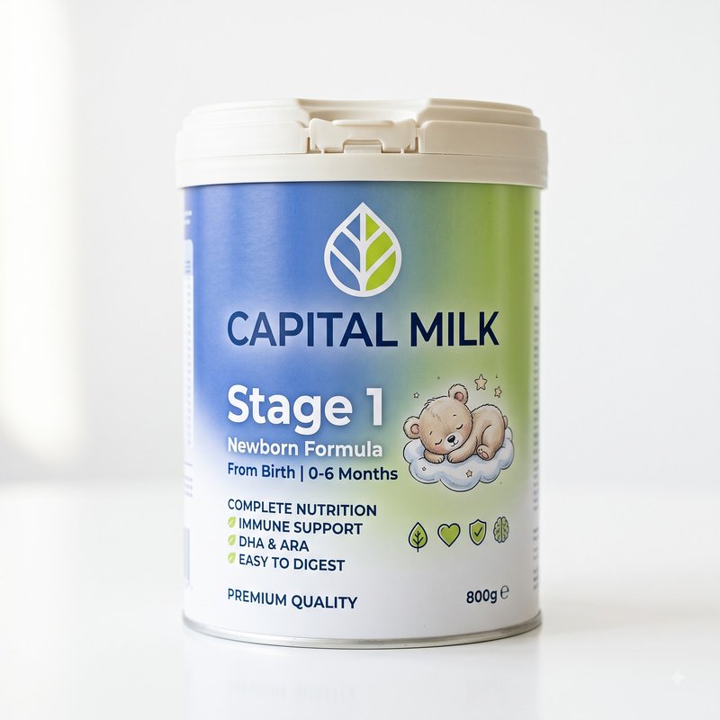 Hộp sữa Capital Milk Infant Stage 1 dành cho trẻ sơ sinh 0-6 tháng