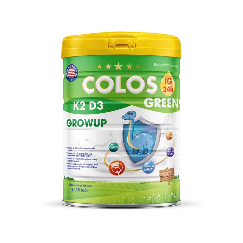 Hộp Colos Green Growup 850 gr