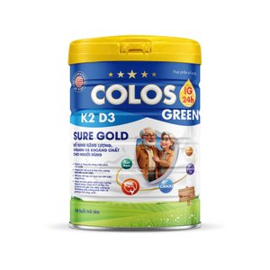 Hộp Colos Green Sure Gold 850 gr