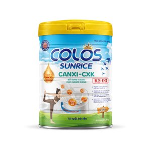 Hộp Colos Sunrice Canxi-CXK 850g