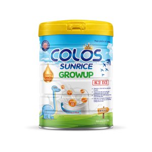 Hộp Colos Sunrice Growup 850g