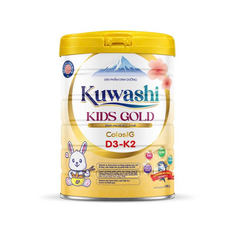 Hộp Kuwashi Kids Gold 900 g